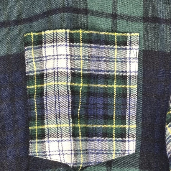 L L Bean Scotch Plaid Flannel Traditional Fit Size S - Picture 4 of 8